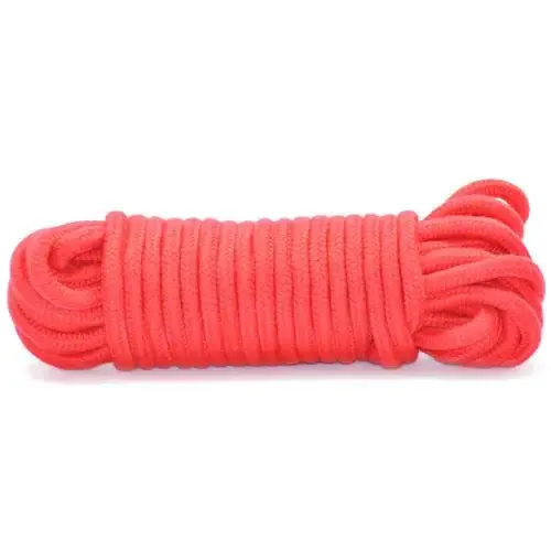 10 Meters Red Bendable Bdsm Bondage Rope for Couples