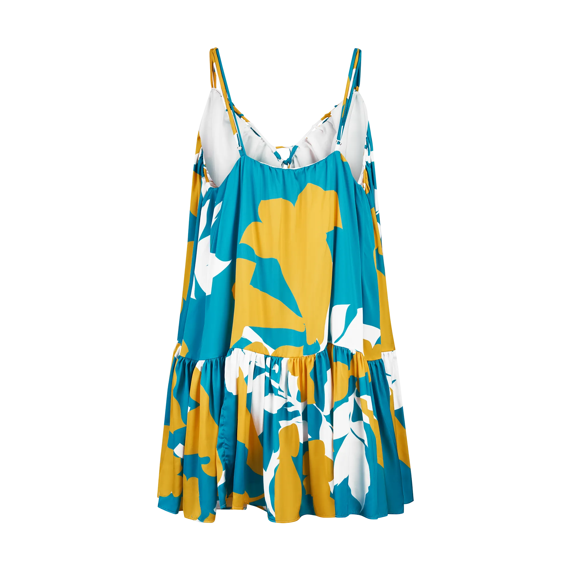 51ST INDEPENDENCE FLARE DRESS-AQUA