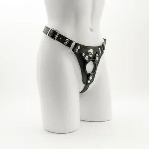 Aslan Jaguar Leather G-String Harness