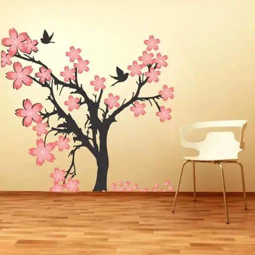 Best Stuff - Beautiful Blossom Tree Wall Sticker for Kids Room Home Decor (136 cm x 130 cm)- Code BA 02