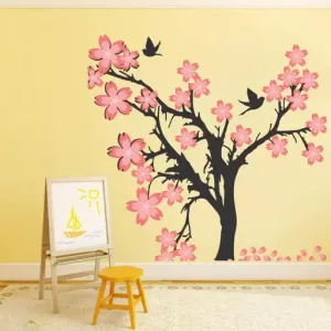 Best Stuff - Beautiful Blossom Tree Wall Sticker for Kids Room Home Decor (136 cm x 130 cm)- Code BA 31