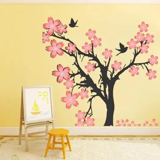 Best Stuff - Beautiful Blossom Tree Wall Sticker for Kids Room Home Decor (136 cm x 130 cm)- Code BA 45