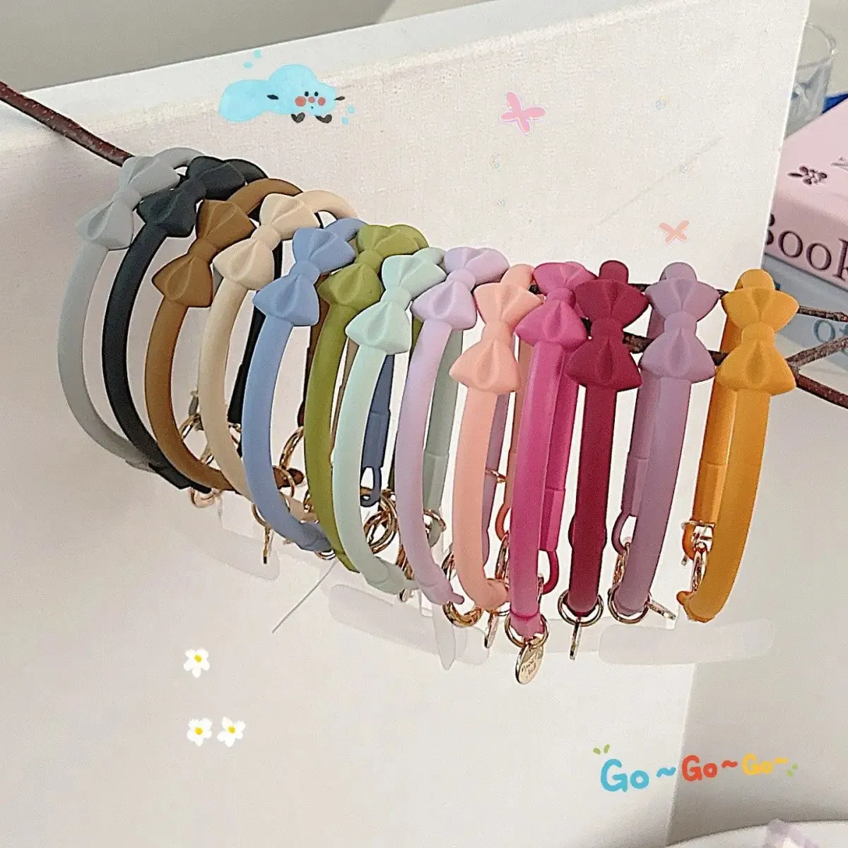 Bow-Knot Universal Silicone Phone Wrist Lanyard