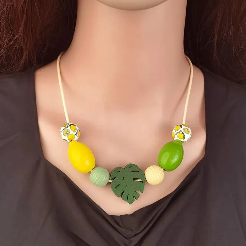 Citrus Charm Necklace