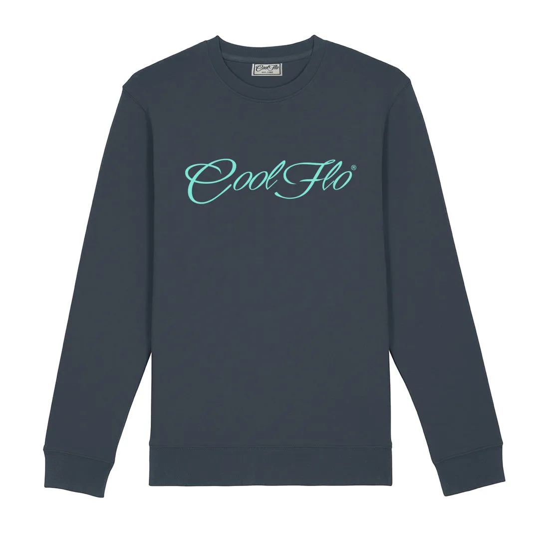 Classic Script Charcoal Sweatshirt