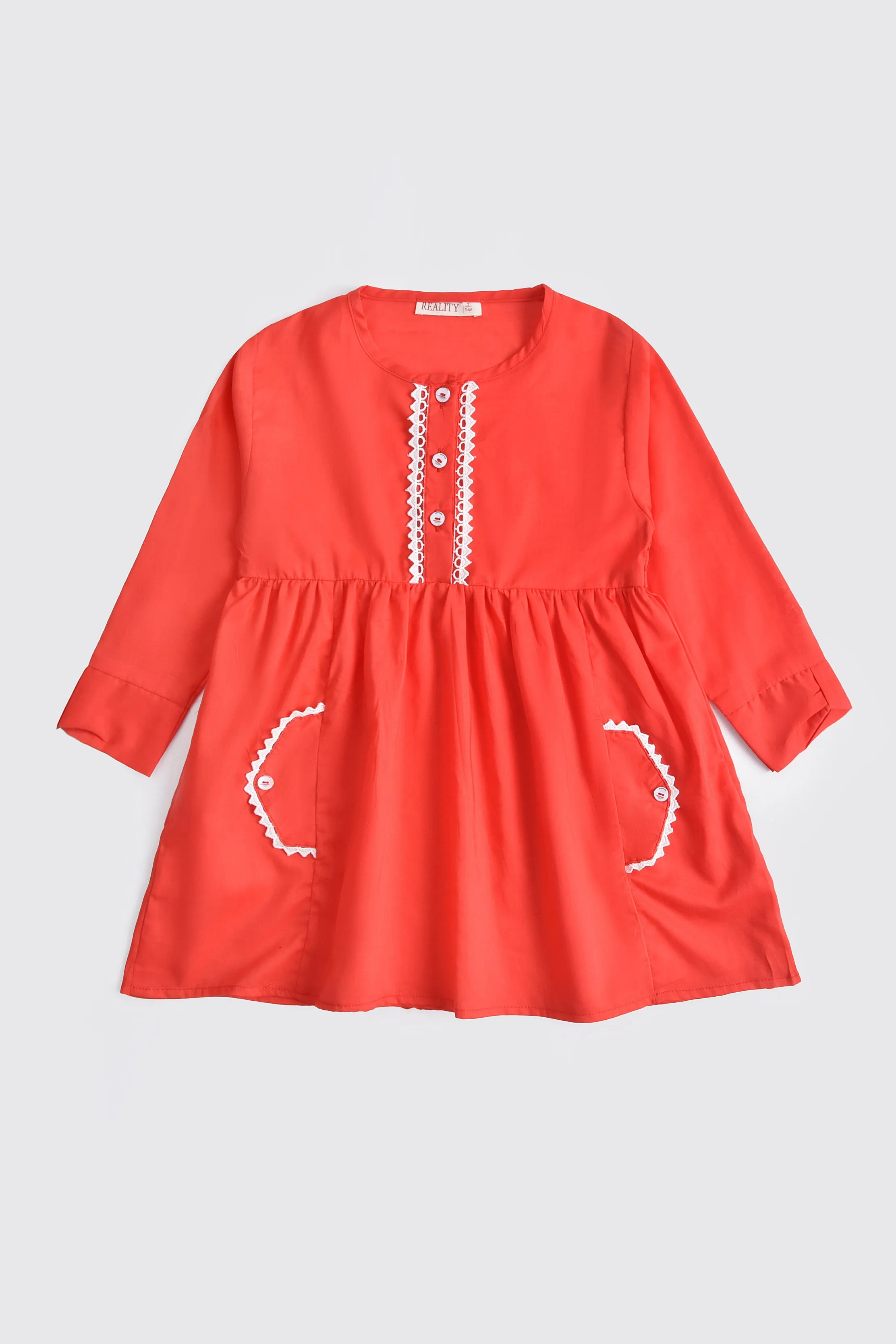 Coral Charm Blouse Top