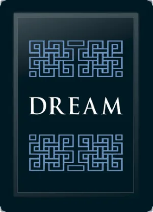 Dream Deco Horizontal Blue Logo Panel