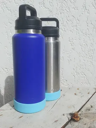 Essential Armour Silicon Yeti Bottle Protector - Sky Blue - The Blue Sky