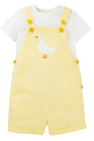 Frugi Baby Boys Godrevy Dungaree Outfit