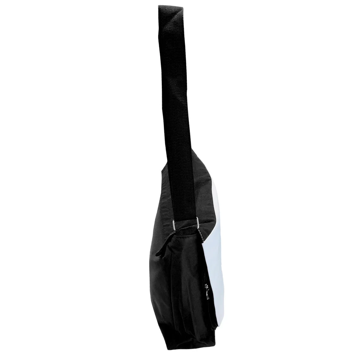 FULL CARTON - 25 x LARGE SHOULDER BAGS with POCKETS - 38cm x 30cm - BLACK