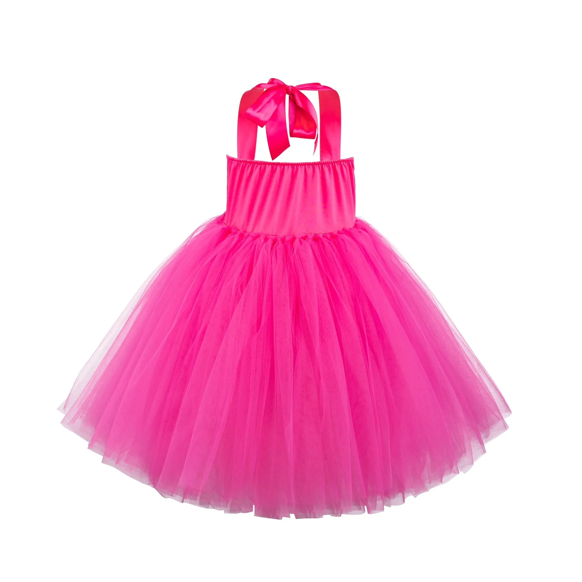 Girls Pink Cowboy Barbiecore Tutu Costume Dress