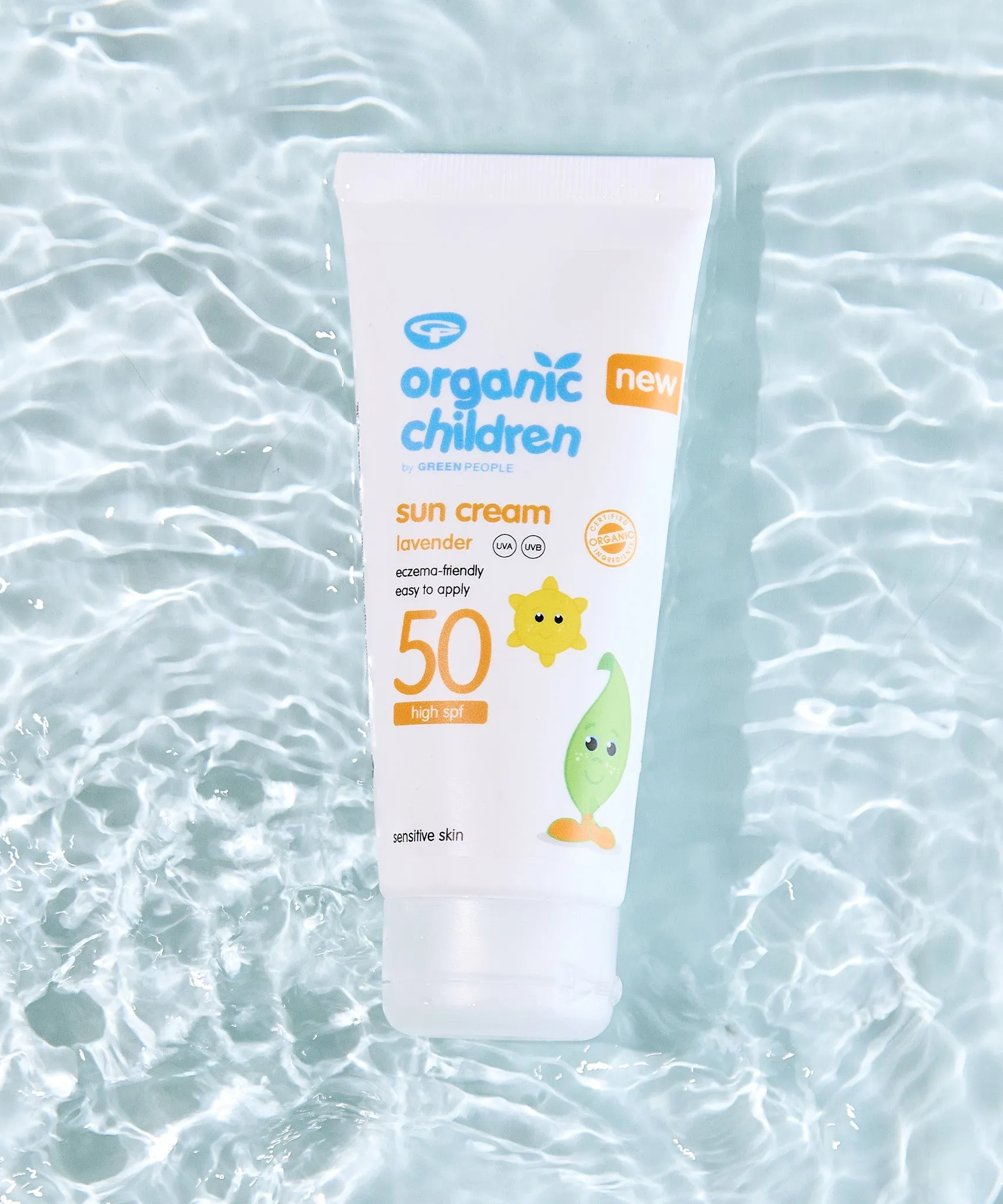 Green People Organic Children Lavender Mineral Sun Cream SPF50 100ml