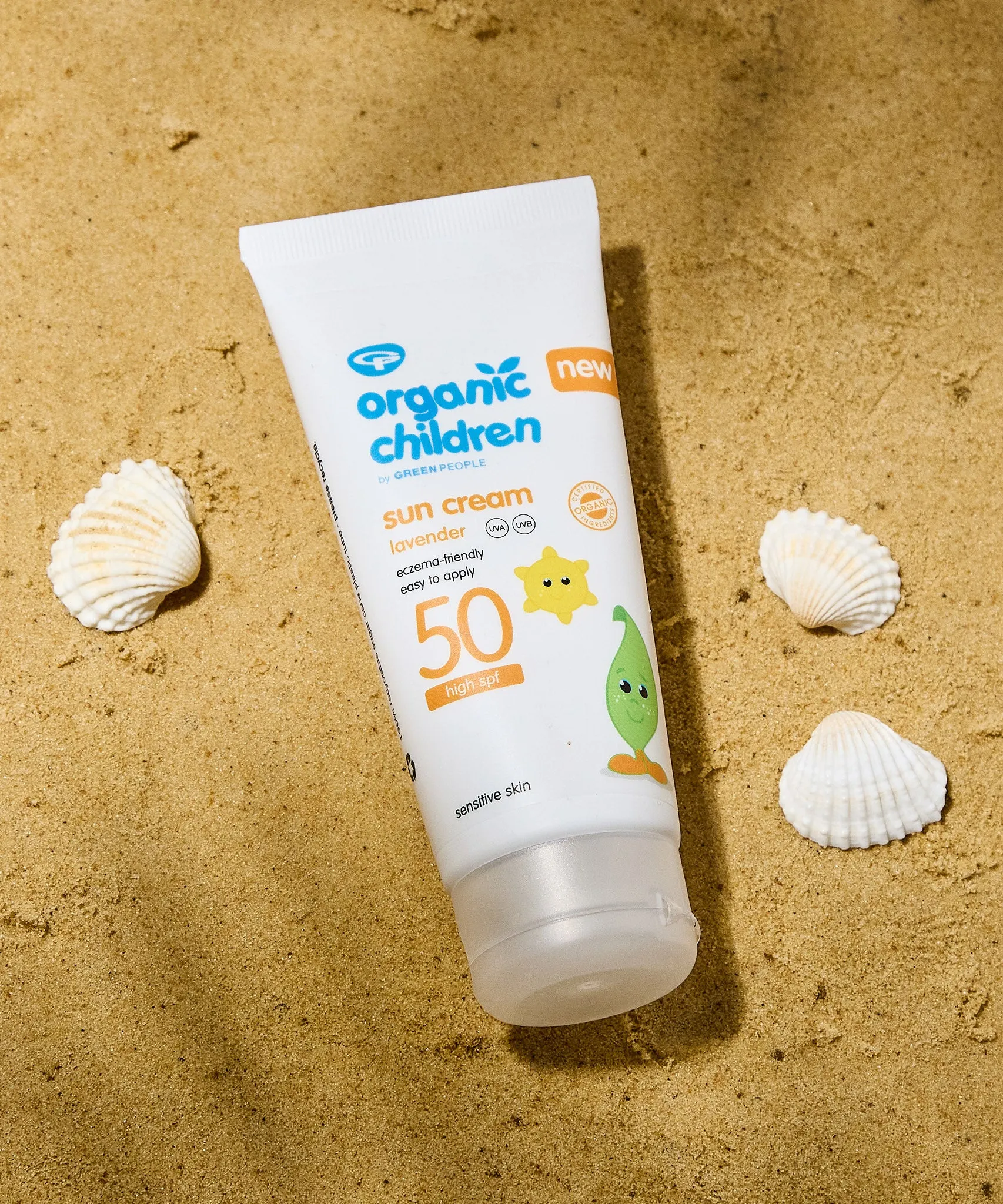 Green People Organic Children Lavender Mineral Sun Cream SPF50 100ml