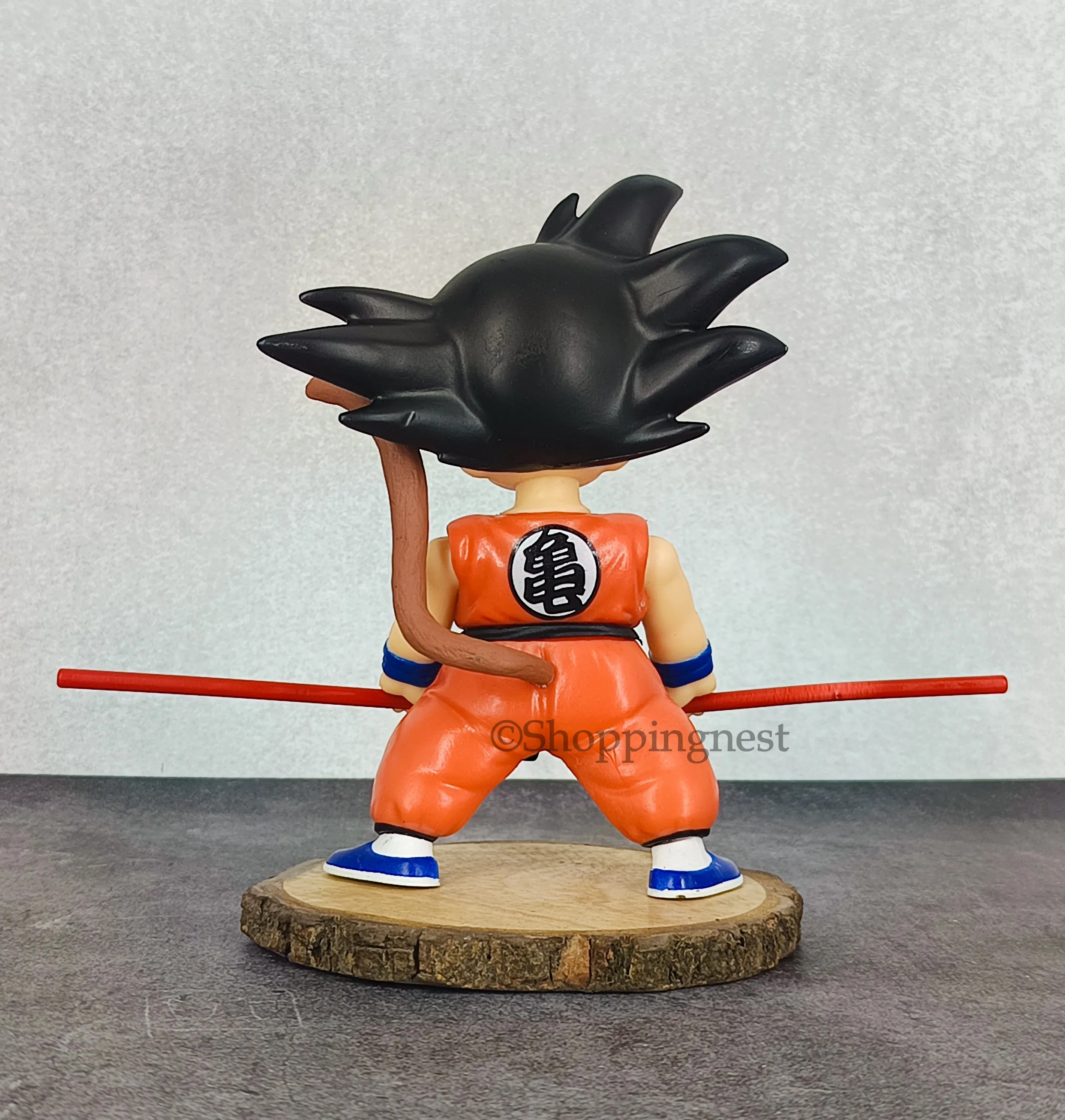 high quality PVC Kids Toy model Statues Anime figura Dragon Balls Q version Cartoon Goku Action Figures | 15.5 CMS |