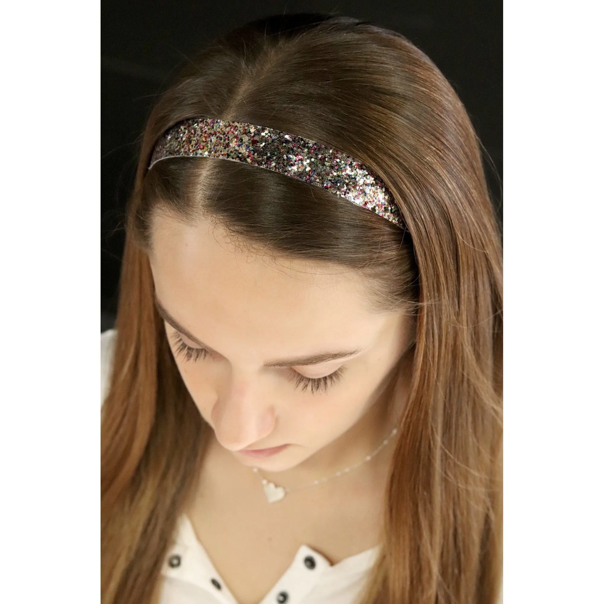 Hot Pink Glitter Headband