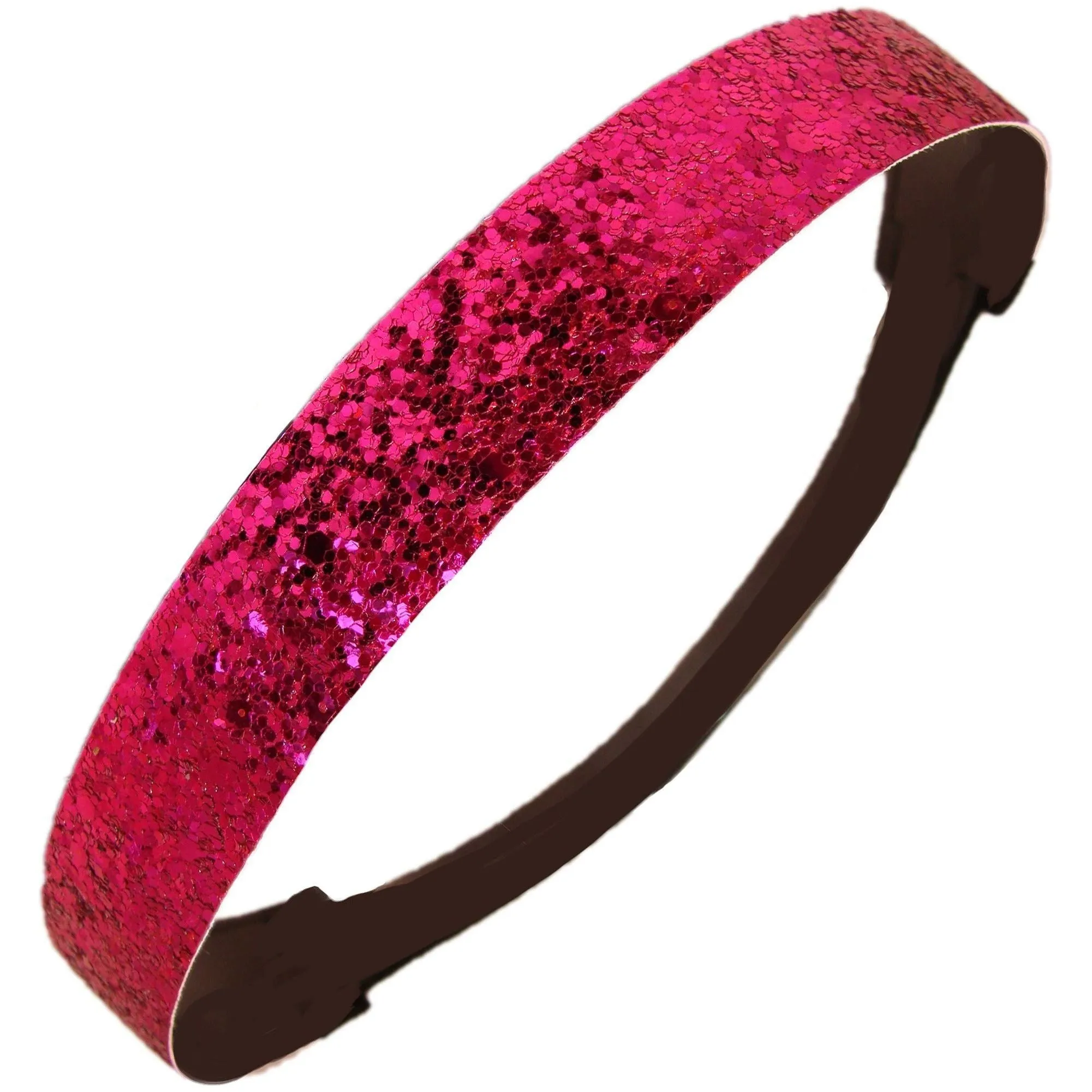 Hot Pink Glitter Headband