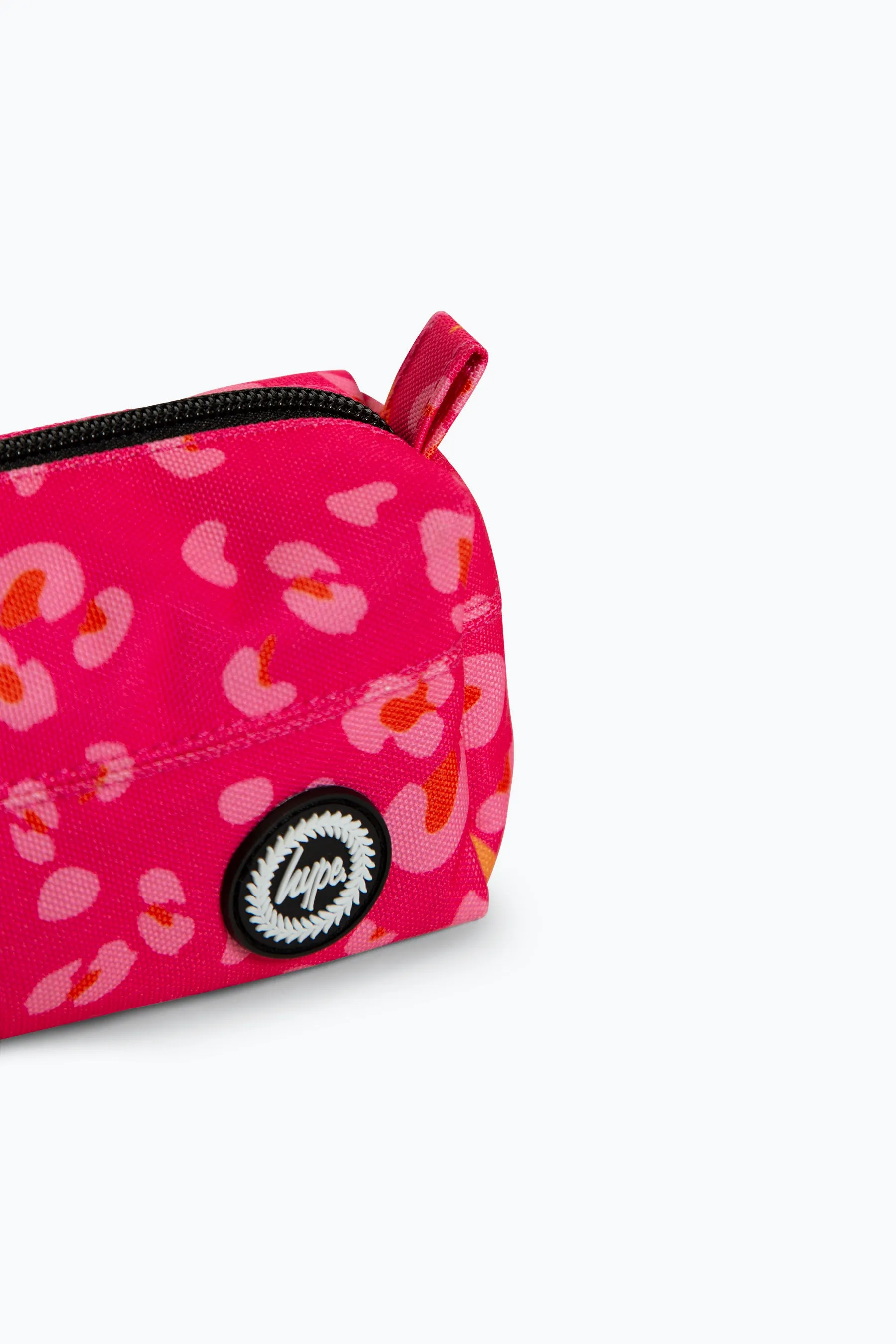 Hype Girls Pink Animal Prints Pencil Case