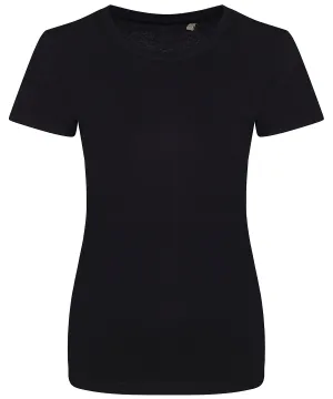 Jet Black - Women's Cascade organic tee