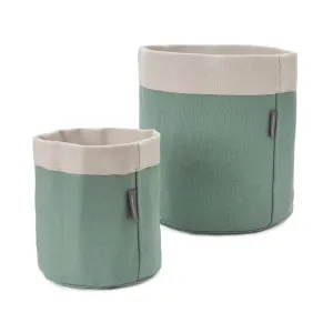 Khuwa Storage [Green grey/Off-white]