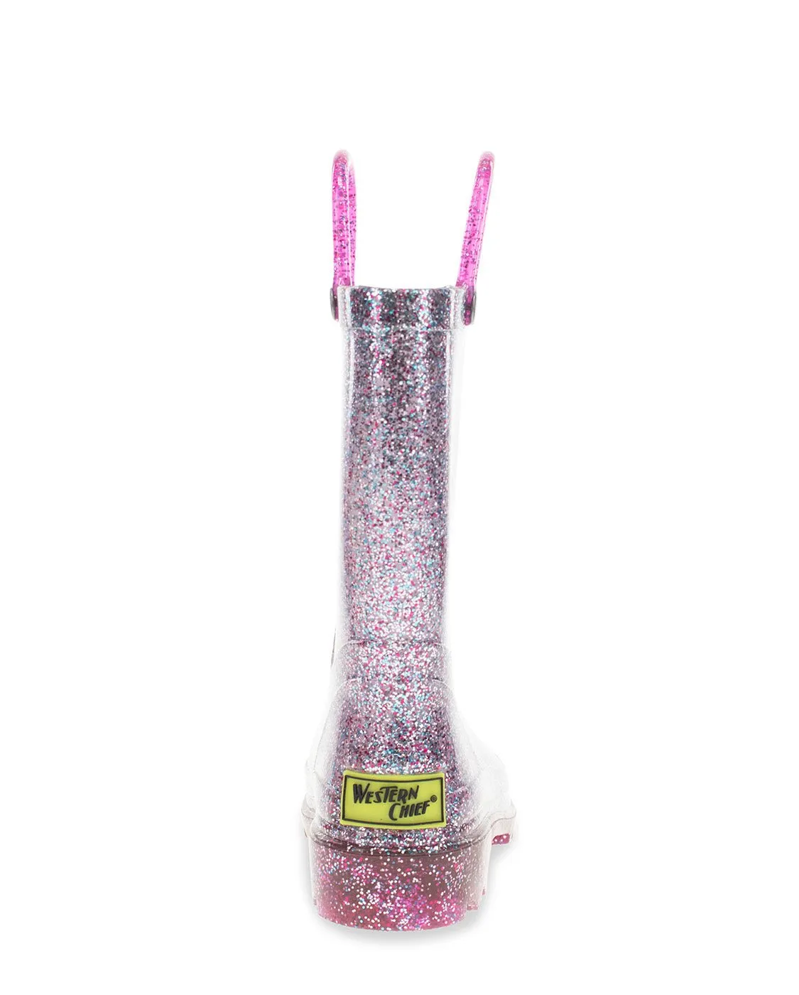 Kids Glitter Lighted Rain Boot - Multi