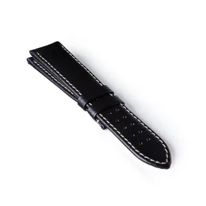 Leather Strap - EP120 Black/White