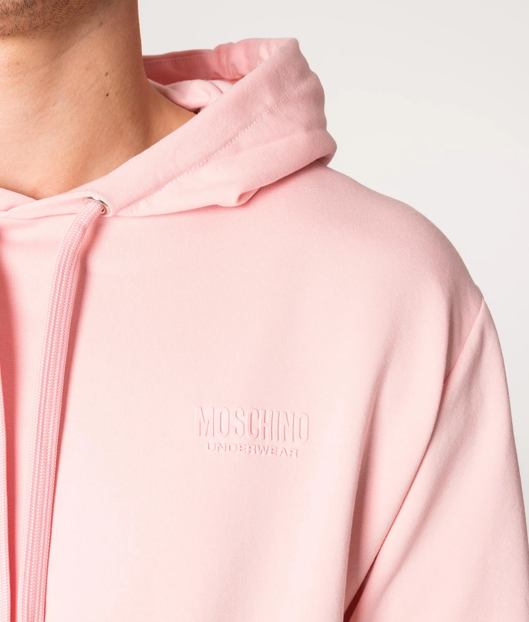 Logo Taped Hoodie