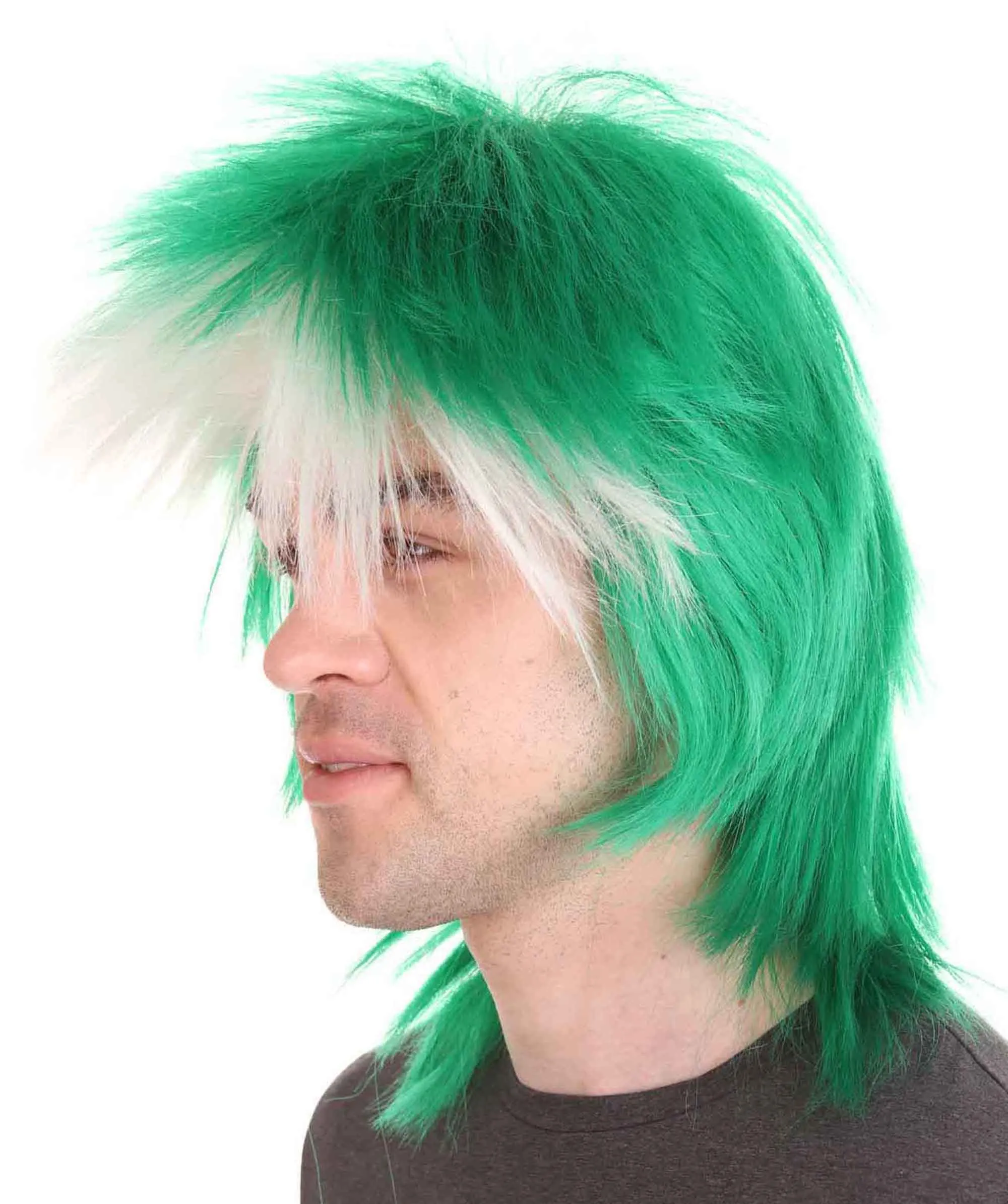 Men Flag Sports,80's Mullet Wigs Collection | Premium Breathable Capless Cap