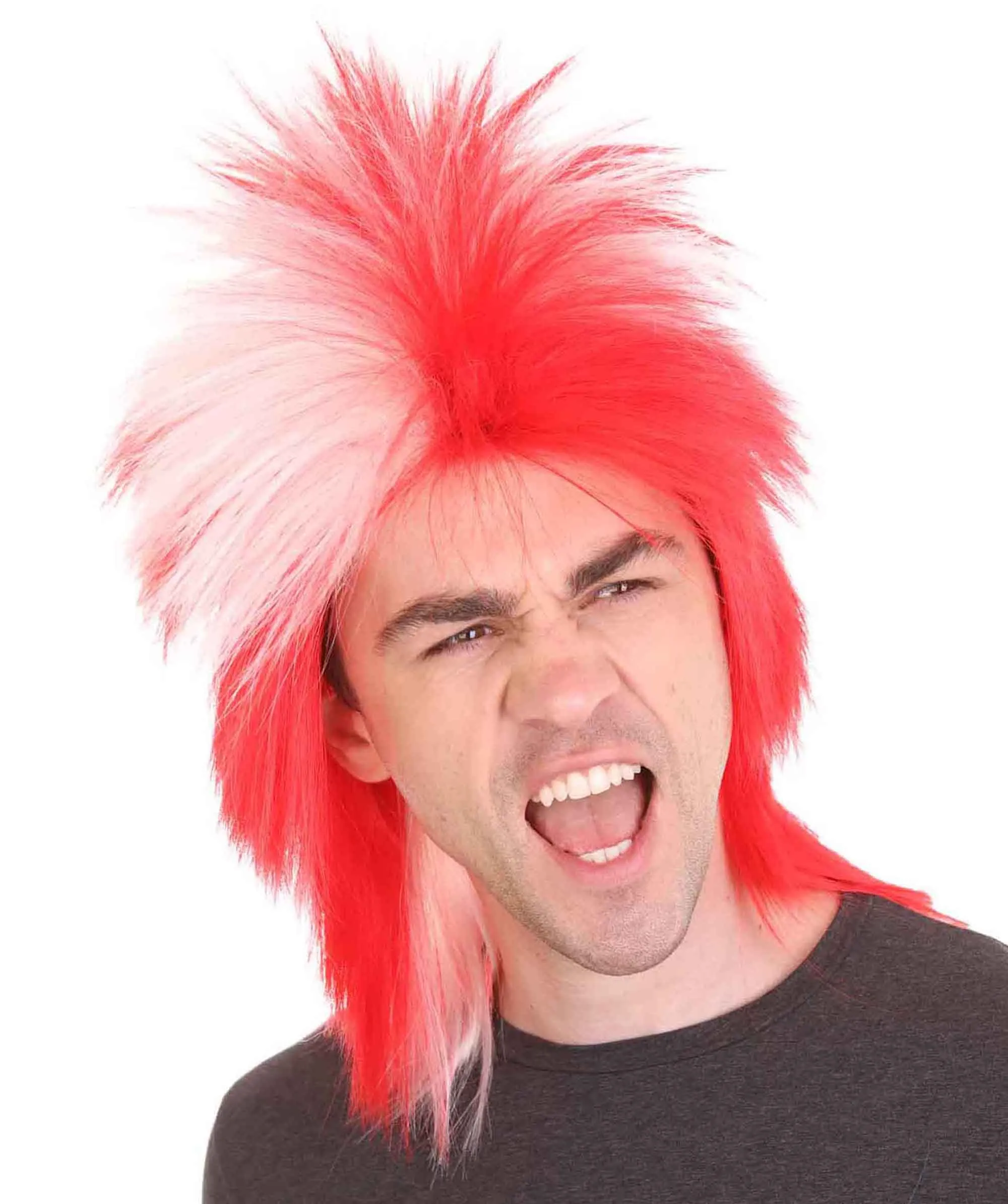 Men Flag Sports,80's Mullet Wigs Collection | Premium Breathable Capless Cap