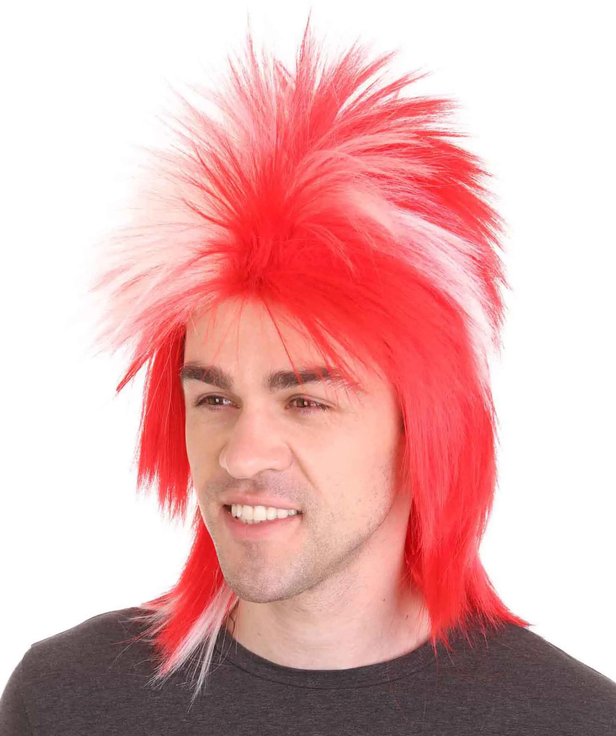 Men Flag Sports,80's Mullet Wigs Collection | Premium Breathable Capless Cap