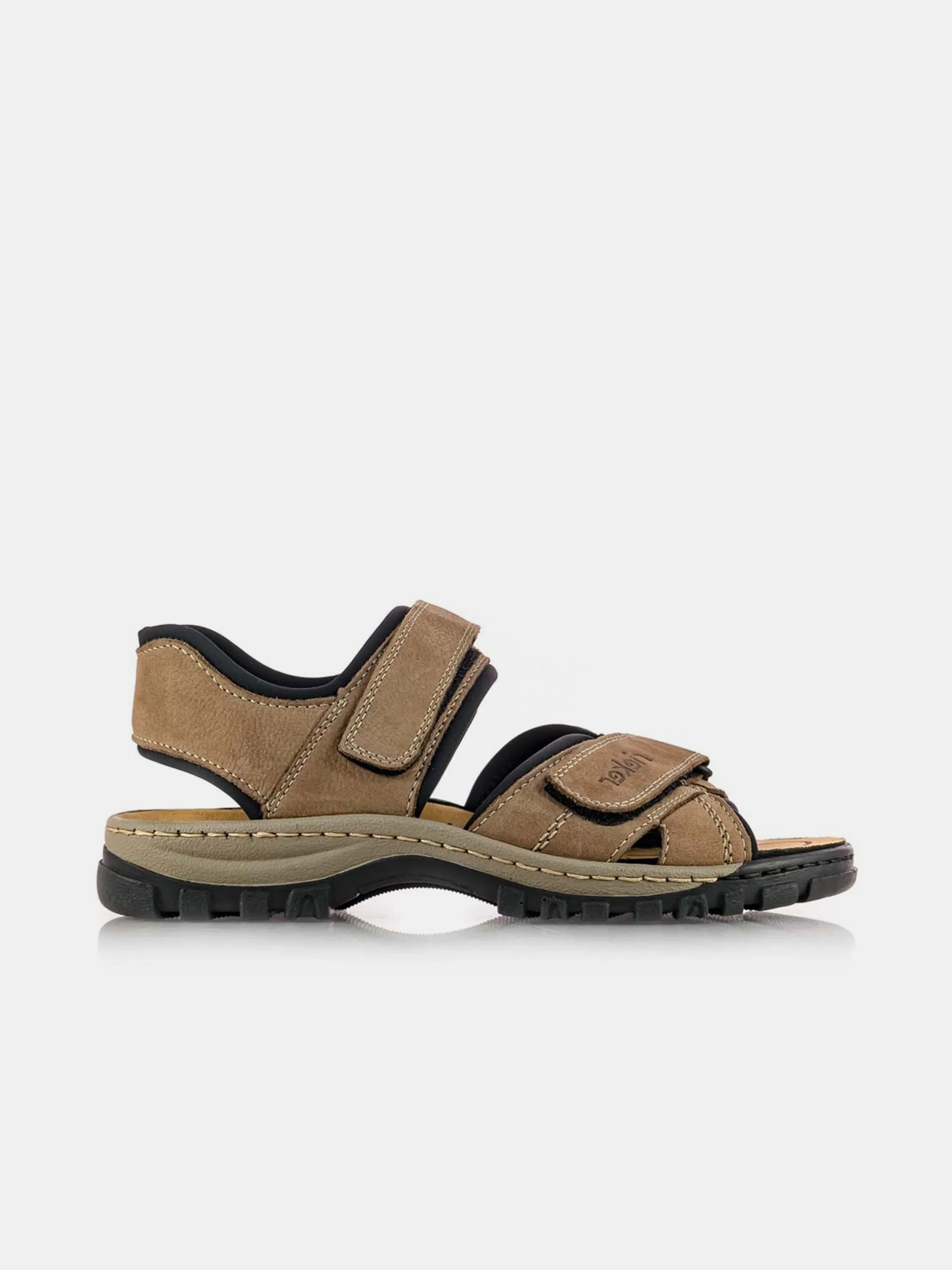 Rieker 25051 Men's Hook And Loop Sandals