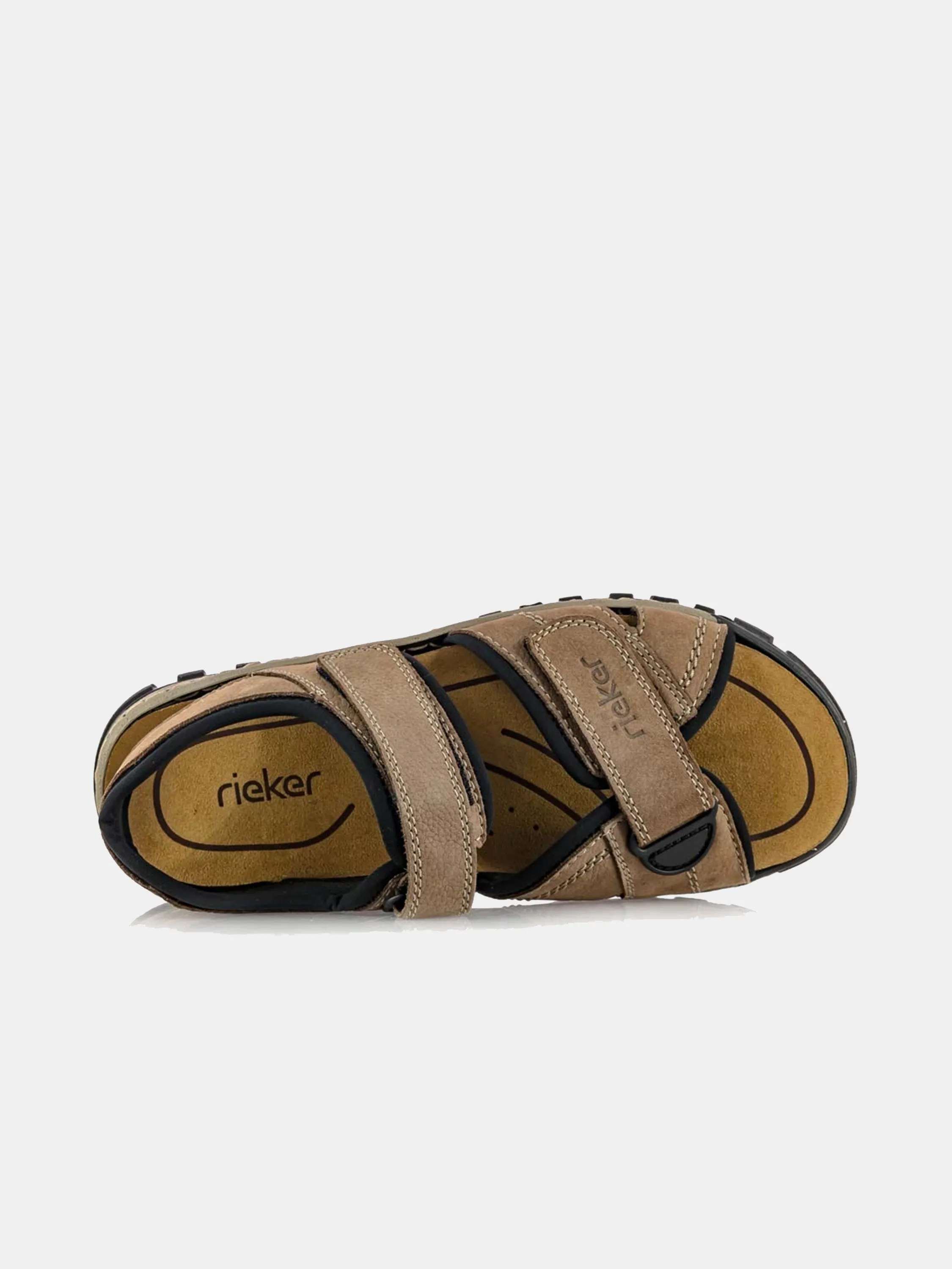 Rieker 25051 Men's Hook And Loop Sandals