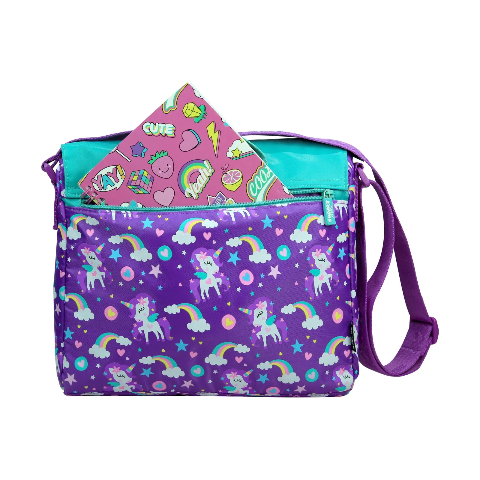 Smily Kiddos Fancy Shoulder Bag Purple