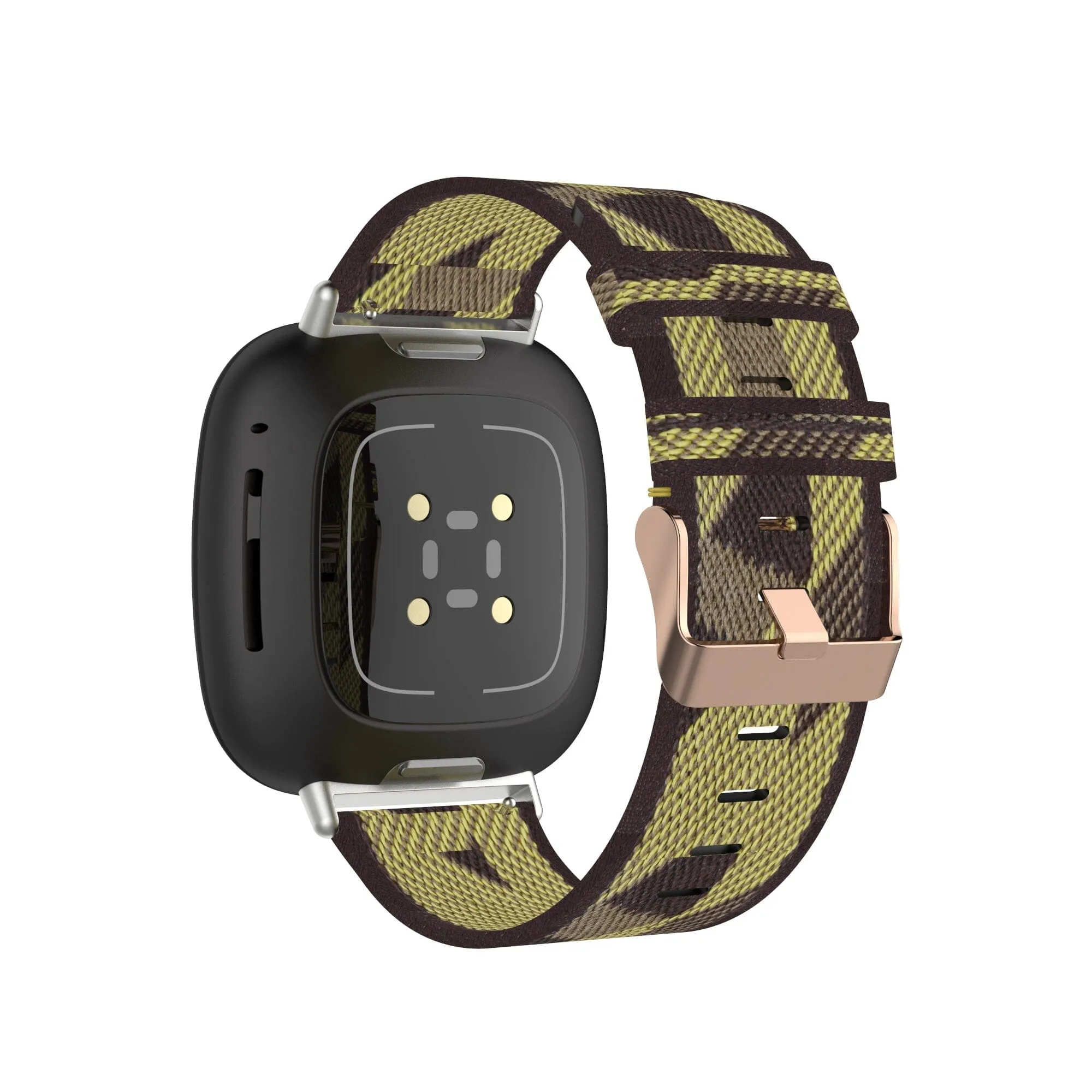 Stylish Canvas Watch Straps Compatible with Garmin Forerunner 55