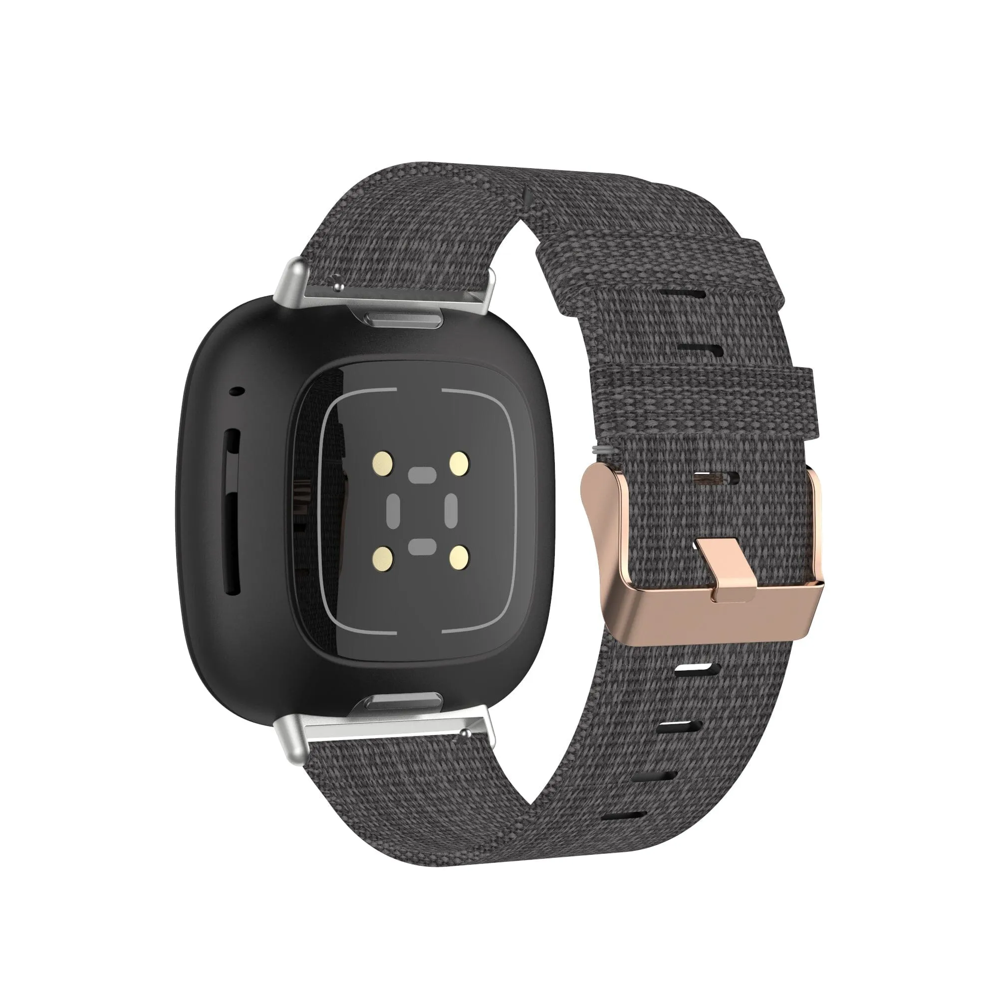 Stylish Canvas Watch Straps Compatible with Garmin Forerunner 55