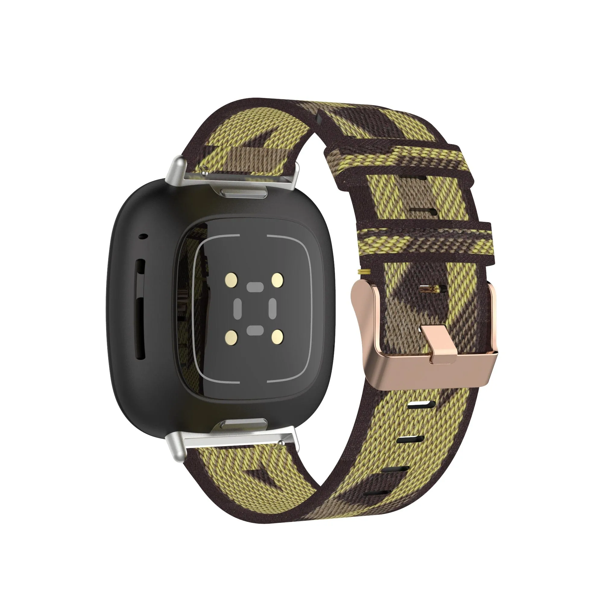 Stylish Canvas Watch Straps Compatible with Garmin Vivoactive 3