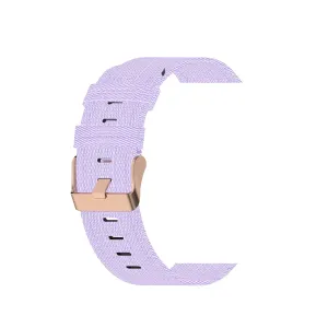 Stylish Canvas Watch Straps Compatible with Huawei 22mm Range