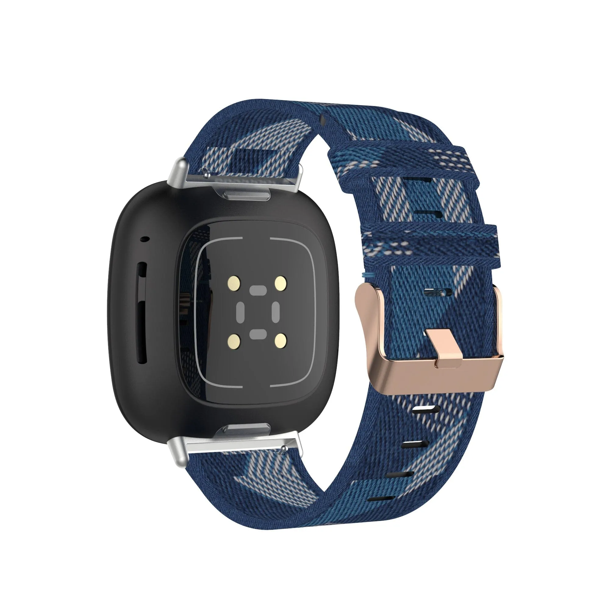 Stylish Canvas Watch Straps Compatible with Xiaomi Amazfit Bip