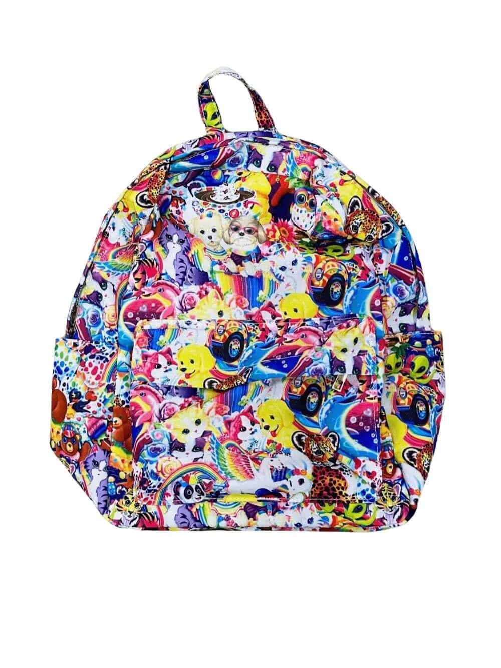 Throw Back Animals & Rainbows Kids' School Backpack