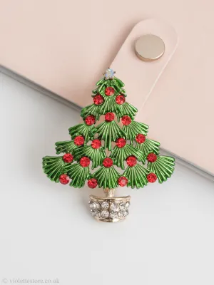 Tree Christmas Brooch 2024